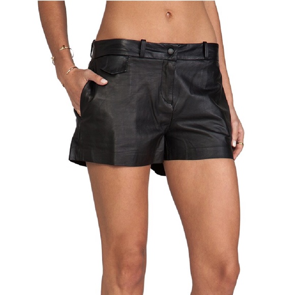 Capulet LEATHER SHORT - Picture 1 of 8